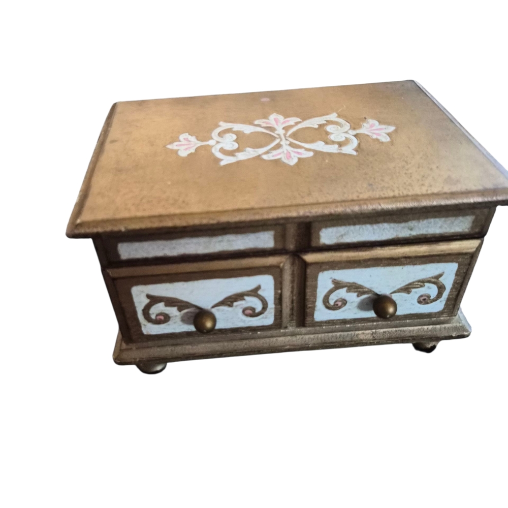 Vintage Toyo Music Jewelry Box. Made In Japan